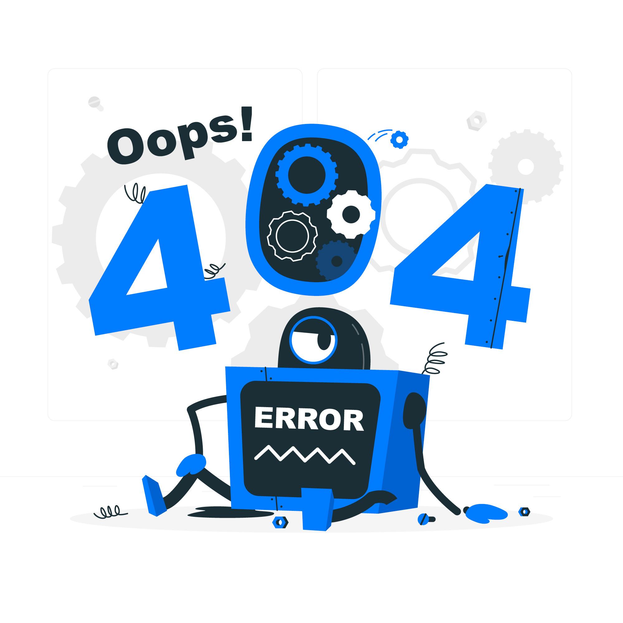 404 Error: Page Not Found